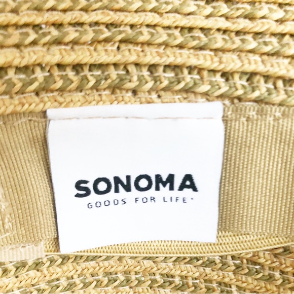 Sonoma Packable Natural Straw Cloche Hat - Picture 13 of 13